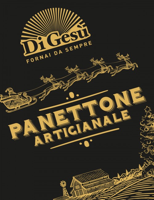 Di Gesù - Ideazione, riprese, montaggio e pubblicazione dello spot di lancio del Panettone Artigianale (2020)